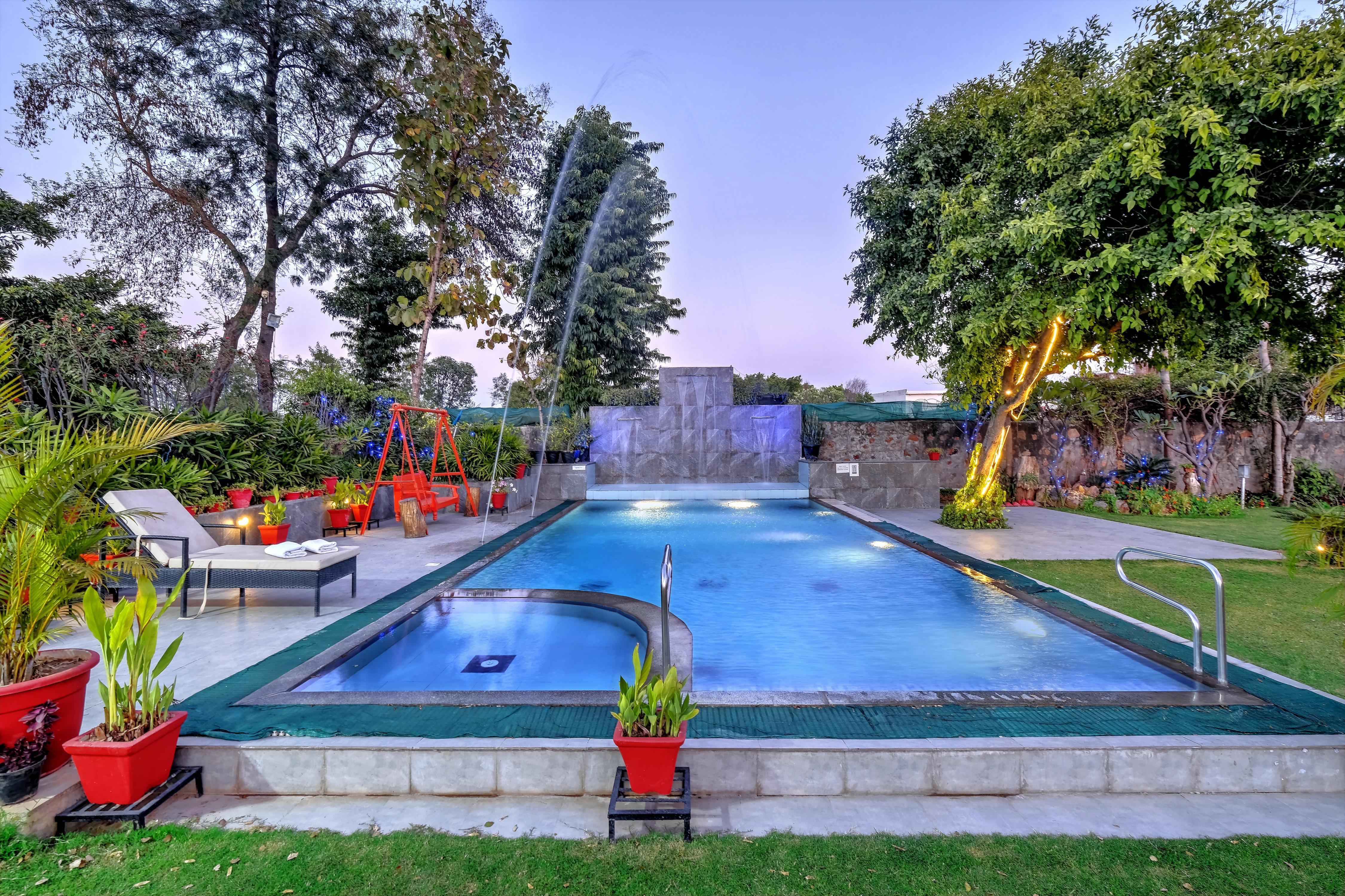 Talwar Farm 4BHK Villa with Pool Near Gurgaon - Tap to explore photos