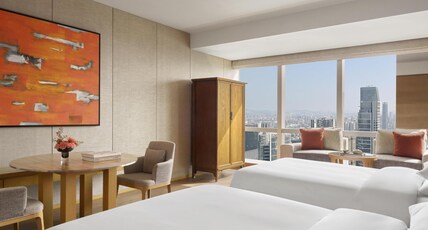 Park Hyatt Guangzhou Room Type - 2 Twin Beds, Skyline View Park Hyatt Guangzhou Room Type - 2 Twin Beds, Skyline View