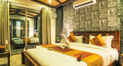 Bhavya Resort - Luxury Boutique Desert Camp Room Type - Family Luxury Bunker Suite