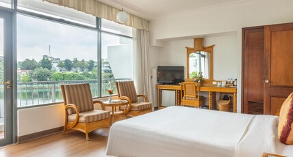 Thang Loi Hotel - Managed by BRG Hospitality Room Type - Deluxe Garden View Double or Twin Room Thang Loi Hotel - Managed by BRG Hospitality Room Type - Deluxe Garden View Double or Twin Room