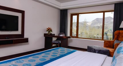 Tsokar Retreat Leh (2 Minutes to Main Market) Room Type - Premium Mountain View Room (King/Twin) Tsokar Retreat Leh (2 Minutes to Main Market) Room Type - Premium Mountain View Room (King/Twin)