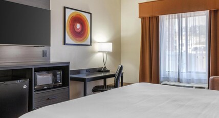 Best Western Aspen Hotel Room Type - Accessible - 1 King, Mobility Accessible, Bathtub, Microwave And Refrigerator, Wi-Fi, Non-Smoking, F Best Western Aspen Hotel Room Type - Accessible - 1 King, Mobility Accessible, Bathtub, Microwave And Refrigerator, Wi-Fi, Non-Smoking, F