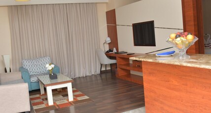 Best Western Plus Salmiya Room Type - Suite-1 King Bed, Junior Suite, Hairdryer, Coffee Maker, Mini Bar, Work Desk, Wi-Fi Best Western Plus Salmiya Room Type - Suite-1 King Bed, Junior Suite, Hairdryer, Coffee Maker, Mini Bar, Work Desk, Wi-Fi
