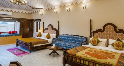 Desert Valley Resort Jaisalmer Room Type - Majestic Family Tent with 2 Bathroom Desert Valley Resort Jaisalmer Room Type - Majestic Family Tent with 2 Bathroom