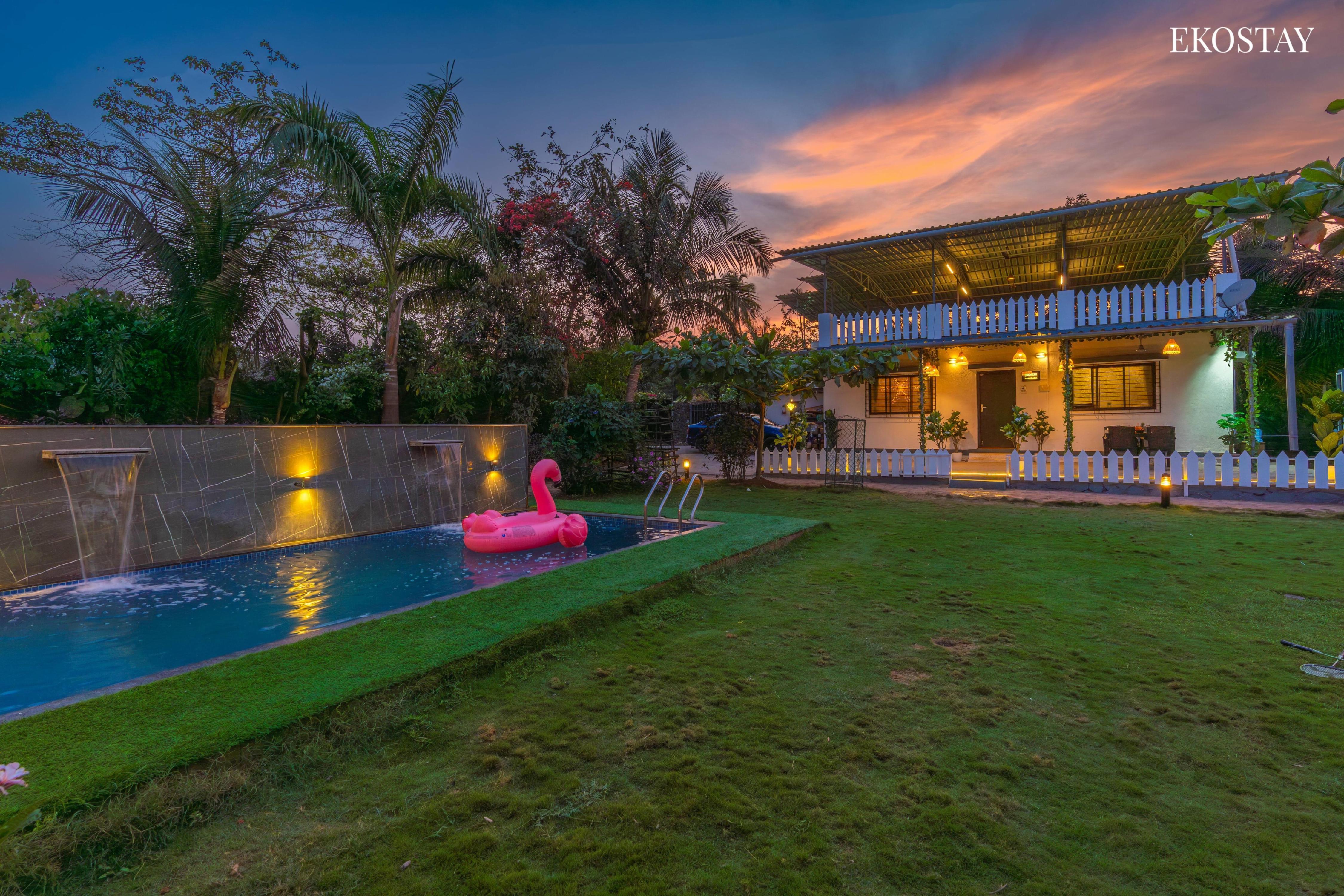 EKOSTAY - Panorama 2 BHK Pool Villa - Tap to explore photos