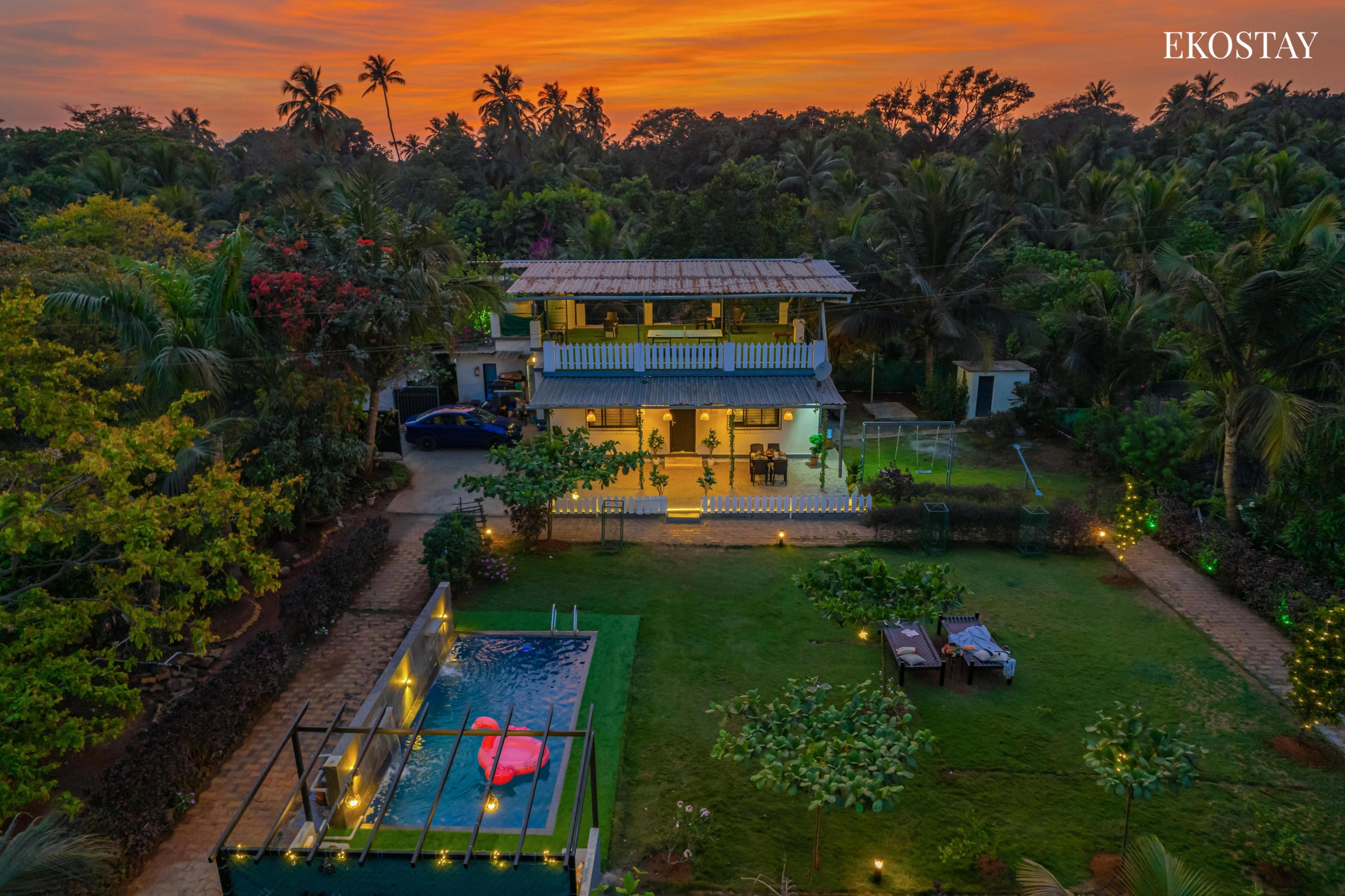 EKOSTAY - Panorama 2 BHK Pool Villa Room Type - Eko Stay | Panorama 2 BHK Pool Villa EKOSTAY - Panorama 2 BHK Pool Villa Room Type - Eko Stay | Panorama 2 BHK Pool Villa