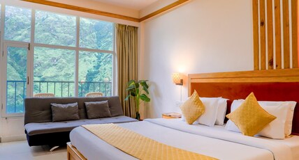 Devas Retreat - Mountain View Property Room Type - Himalayan View Premium Room with Private Balcony