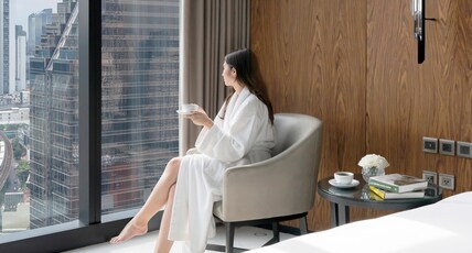 Hyatt Regency Bangkok Sukhumvit Room Type - Twin Room with City View - Club Access Hyatt Regency Bangkok Sukhumvit Room Type - Twin Room with City View - Club Access