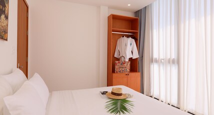 Gaia Hotel Phu Quoc Room Type - Eco Apartment 3 bedrooms with Garden/Pool View - Newly built Gaia Hotel Phu Quoc Room Type - Eco Apartment 3 bedrooms with Garden/Pool View - Newly built