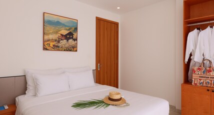 Gaia Hotel Phu Quoc Room Type - Eco Apartment 2 bedrooms with Garden/Pool View - Newly built Gaia Hotel Phu Quoc Room Type - Eco Apartment 2 bedrooms with Garden/Pool View - Newly built