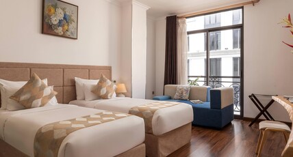 Nesta Hotel Saigon Room Type - Twin Suite with Balcony