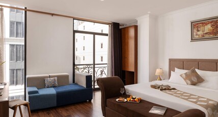 Nesta Hotel Saigon Room Type - Suite Double with Balcony Nesta Hotel Saigon Room Type - Suite Double with Balcony