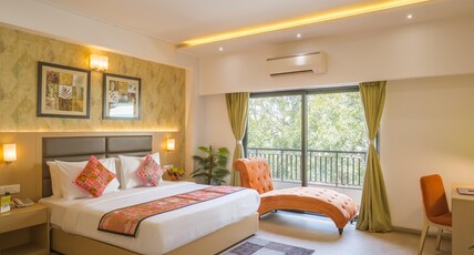 Shourya Residency Room Type - King Suite with Balcony