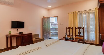 Avadale Thekkady (Stag Groups Not Allowed) Room Type - Deluxe Room with Balcony (AC) Avadale Thekkady (Stag Groups Not Allowed) Room Type - Deluxe Room with Balcony (AC)
