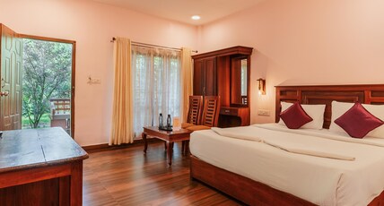 Avadale Thekkady (Stag Groups Not Allowed) Room Type - Deluxe Room with Balcony (Non-AC) Avadale Thekkady (Stag Groups Not Allowed) Room Type - Deluxe Room with Balcony (Non-AC)