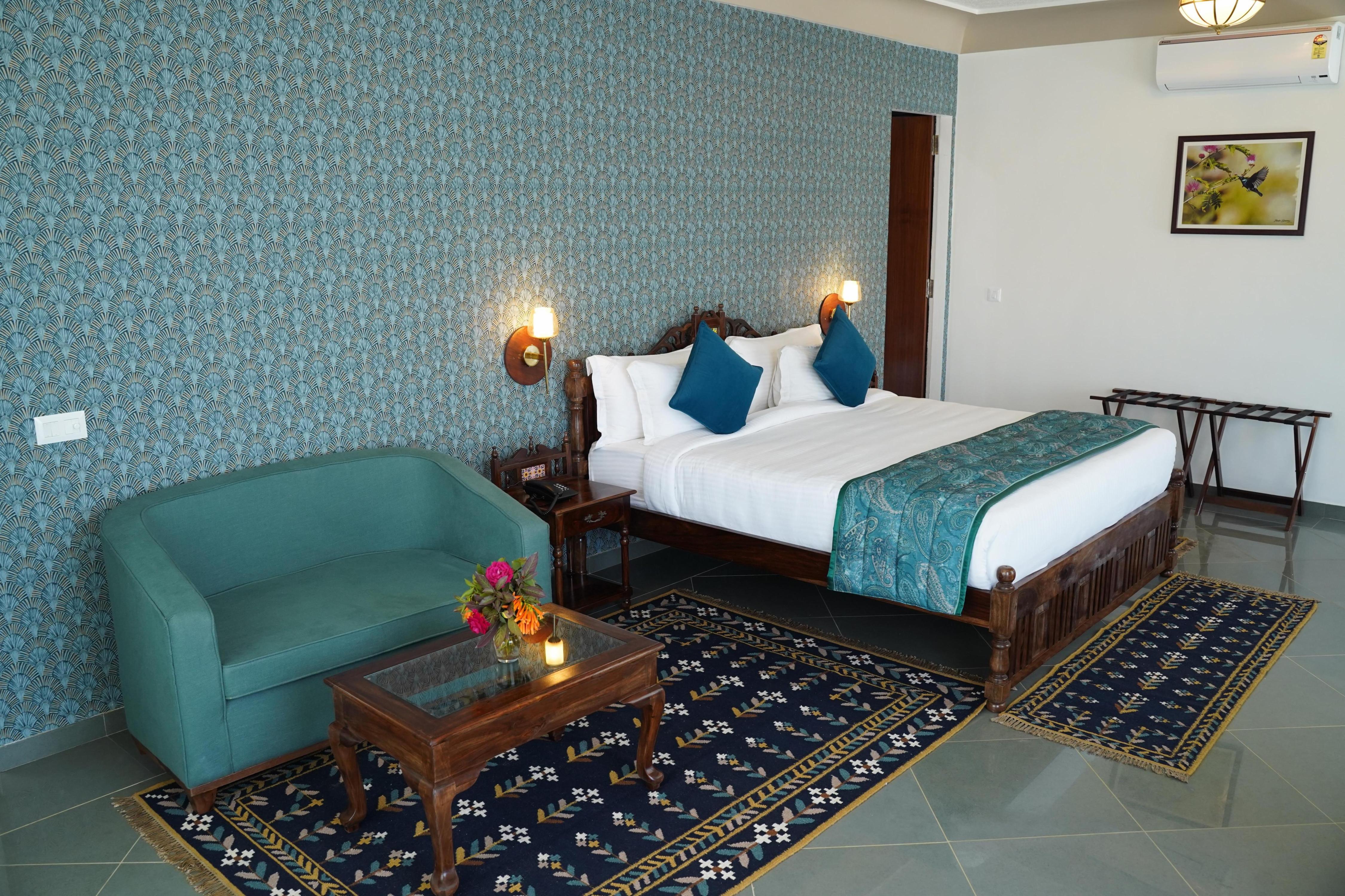 Sariska Safari Lodge Room Type - Maharani Suite with Pvt sit out area Sariska Safari Lodge Room Type - Maharani Suite with Pvt sit out area