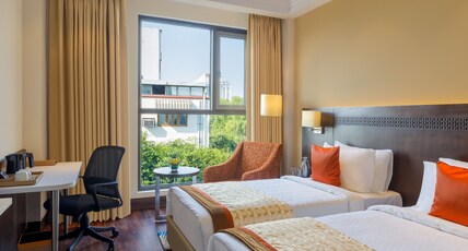 Ginger Greater Noida, Pari Chowk Room Type - D-Luxe Queen Room