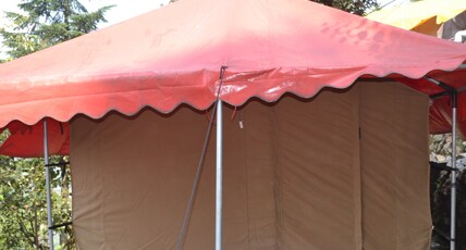 Perfect Himalayan Camping and Trekking Ukhimath Room Type - Deluxe Swiss Camps with a Mountain View