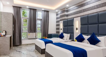 MS Regency by Golden Tree @ karol Bagh Room Type - Triple Family Room With Garden View MS Regency by Golden Tree @ karol Bagh Room Type - Triple Family Room With Garden View