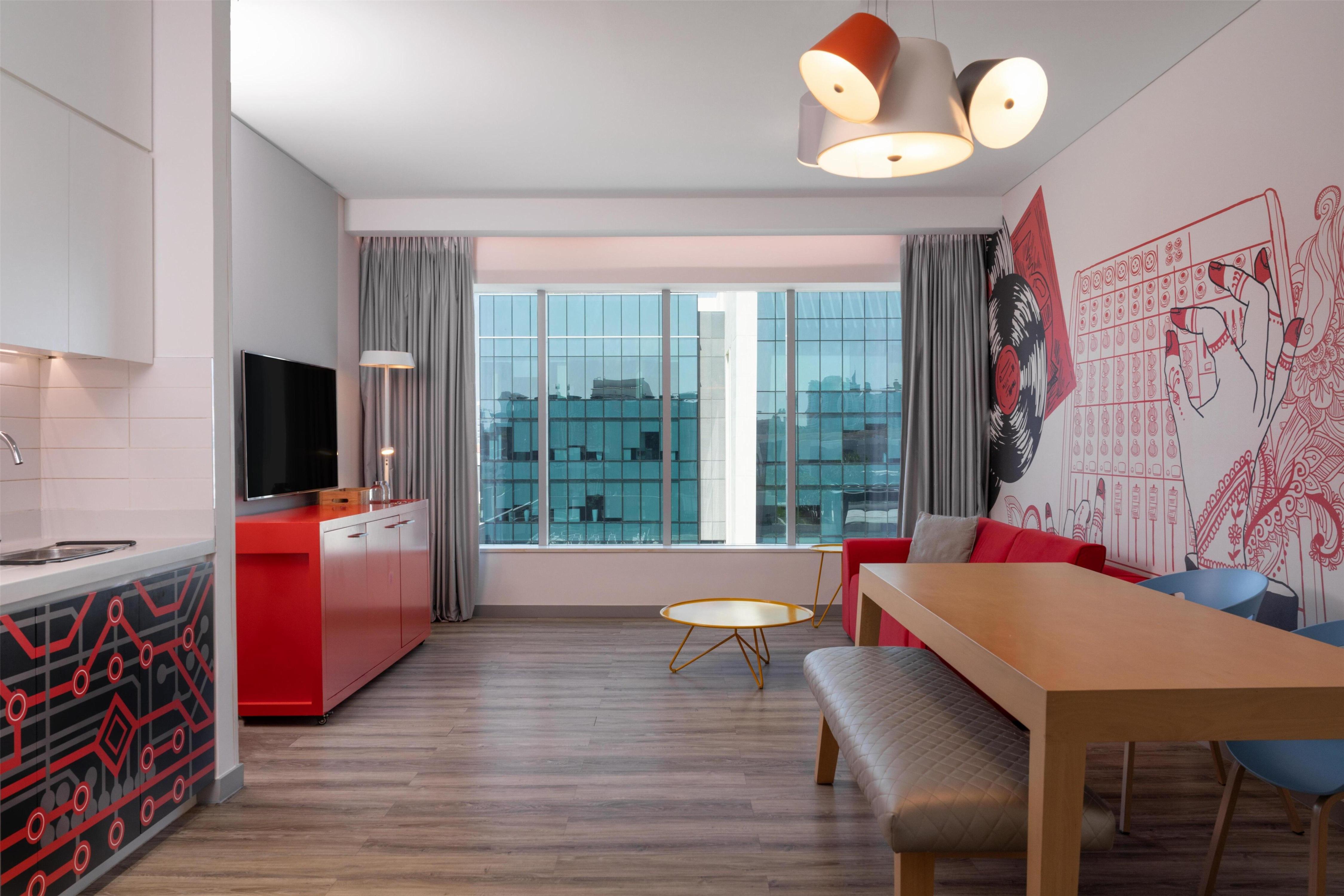 Radisson RED Hotel, Dubai Silicon Oasis Room Type - Apartment - One Bedroom Radisson RED Hotel, Dubai Silicon Oasis Room Type - Apartment - One Bedroom