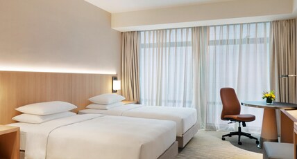 Hyatt Place Chengdu Pebble Walk Room Type - Two Twin Beds-with sofa bed