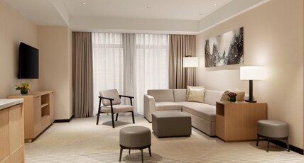 Hyatt Place Chengdu Pebble Walk Room Type - Suite King Bedwith sofa bed Hyatt Place Chengdu Pebble Walk Room Type - Suite King Bedwith sofa bed