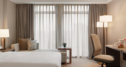 Hyatt House Chengdu Pebble Walk Room Type - Den Two Twin Beds
