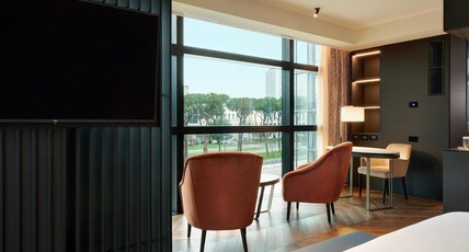 Hilton Rome Eur La Lama Room Type - KING CORNER ROOM