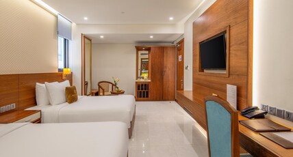 Mandila Beach Hotel Danang Room Type - Deluxe Twin Room