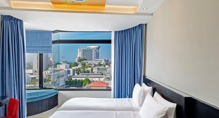 Siam@Siam Design Hotel Pattaya Room Type - Studio Ocean View 2 Singles Siam@Siam Design Hotel Pattaya Room Type - Studio Ocean View 2 Singles