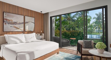 Movenpick Villas & Residences Phu Quoc Room Type - Studio Direct Pool Access King Room with Balcony Movenpick Villas & Residences Phu Quoc Room Type - Studio Direct Pool Access King Room with Balcony