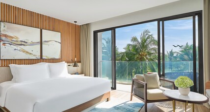 Movenpick Villas & Residences Phu Quoc Room Type - Studio Pool View King Room with Balcony Movenpick Villas & Residences Phu Quoc Room Type - Studio Pool View King Room with Balcony