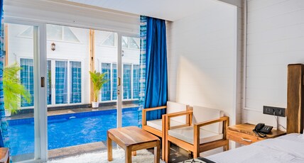 Harriet Baga Beach Resort Room Type - Gold Medows