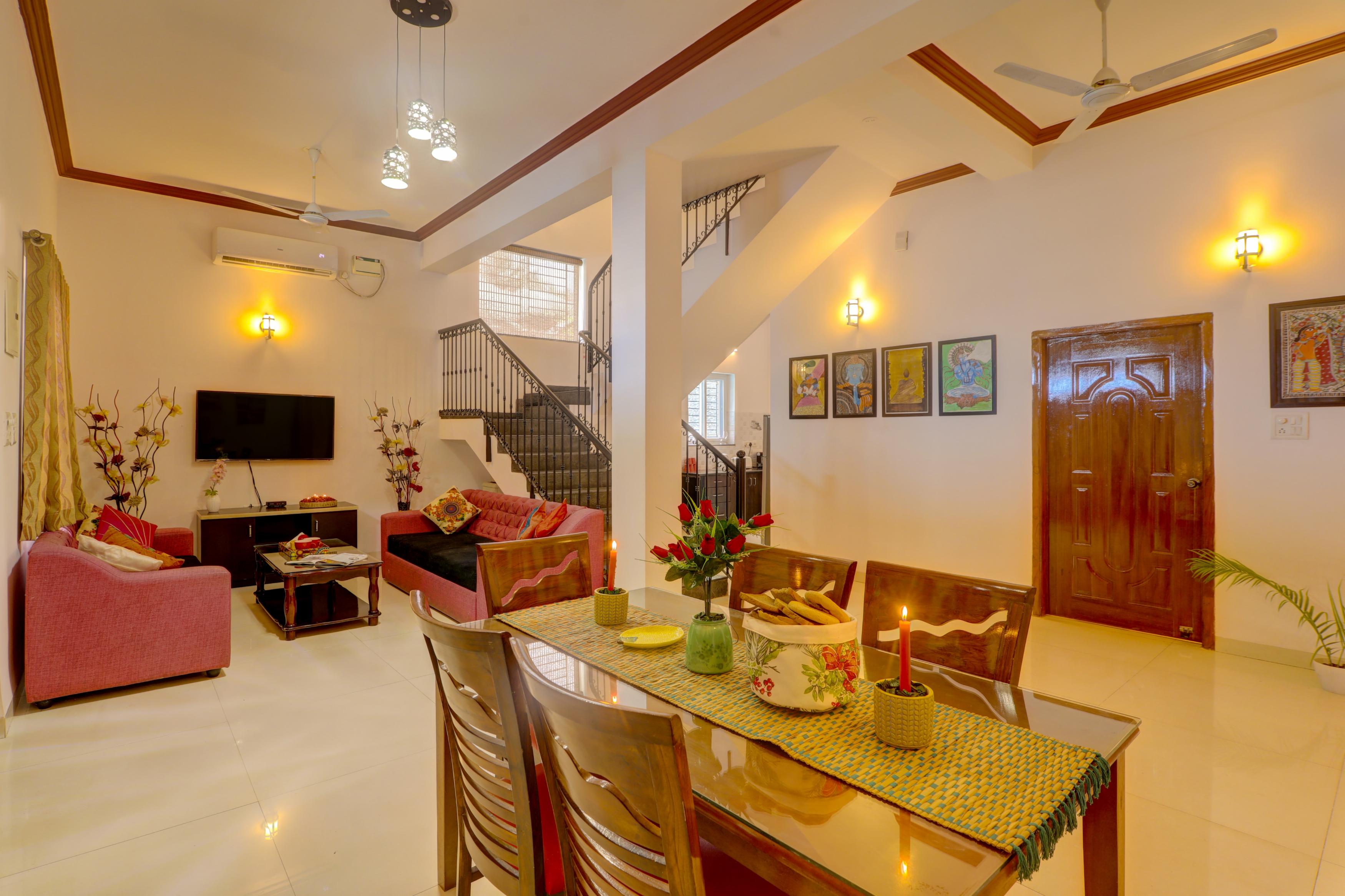 Ludo Private Pool Villa | WiFi-Caretaker-Parking | North Goa