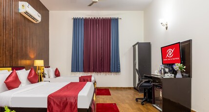 NOOK INN & SUITES - 2 min walk from MG Road Metro Station Room Type - Family Suite with Private Balcony NOOK INN & SUITES - 2 min walk from MG Road Metro Station Room Type - Family Suite with Private Balcony