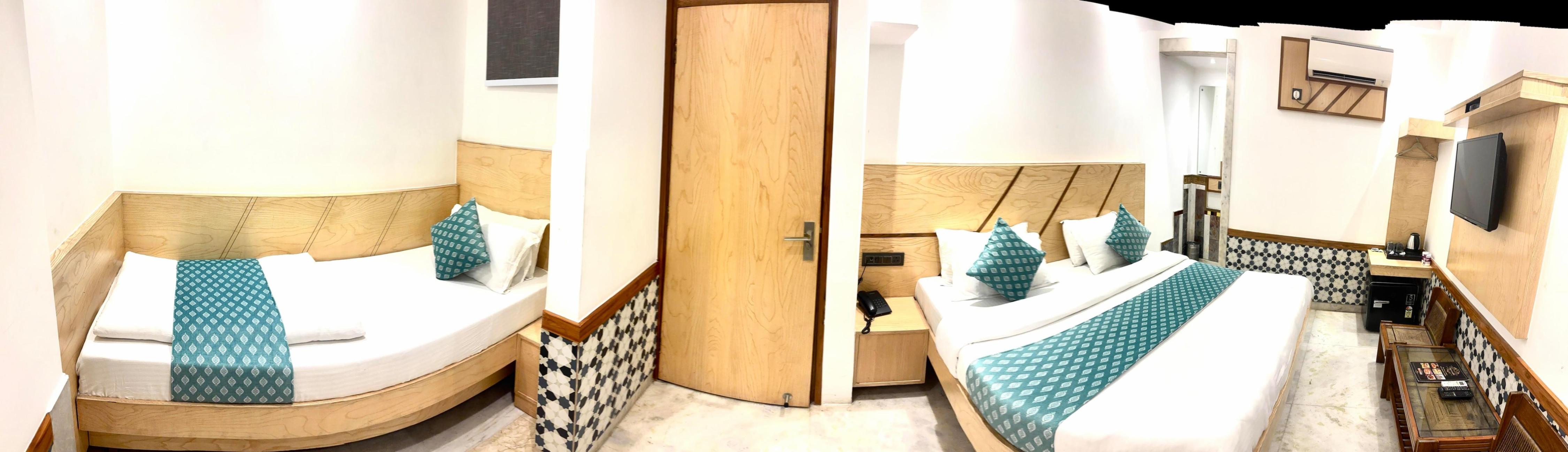 Hotel Cottage Yes Please @ New Delhi railway station - Tap to explore photos