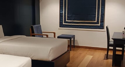 Regenta Inn Downton Raipur Room Type - Deluxe Twin room -Enjoy Complimentary Hi-Tea Regenta Inn Downton Raipur Room Type - Deluxe Twin room -Enjoy Complimentary Hi-Tea
