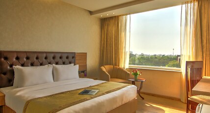 Hotel 91 Huda City Center Room Type - Deluxe Room With City View Hotel 91 Huda City Center Room Type - Deluxe Room With City View