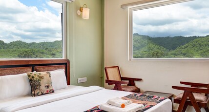 HOTEL SETHI LEGACY Room Type - Deluxe Room with Hill View