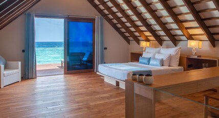 Cinnamon Velifushi Maldives Room Type - Sunset Water Bungalow with Jacuzzi Cinnamon Velifushi Maldives Room Type - Sunset Water Bungalow with Jacuzzi