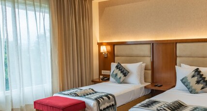 Hotel Le Amritam Room Type - Deluxe Twin Room with City View