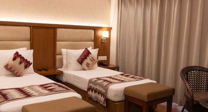 Hotel Le Amritam Room Type - Executive Twin Bedroom with Balcony