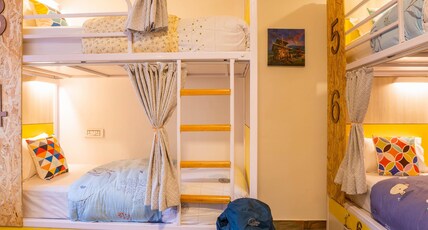 Flock hostels kathmandu Room Type - Bed in 10-Bed Mixed Dormitory Room