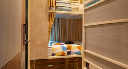 Flock hostels kathmandu Room Type - Bed in 6-Bed Mixed Dormitory Room