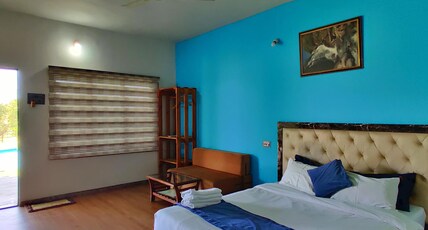 Amigos Lake Resort Igatpuri Room Type - Deluxe Pool View Room.