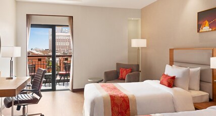 Ramada Encore by Wyndham Kathmandu Room Type - 2 Twin Beds, Deluxe Room, City View, Balcony, Non-Smoking Ramada Encore by Wyndham Kathmandu Room Type - 2 Twin Beds, Deluxe Room, City View, Balcony, Non-Smoking
