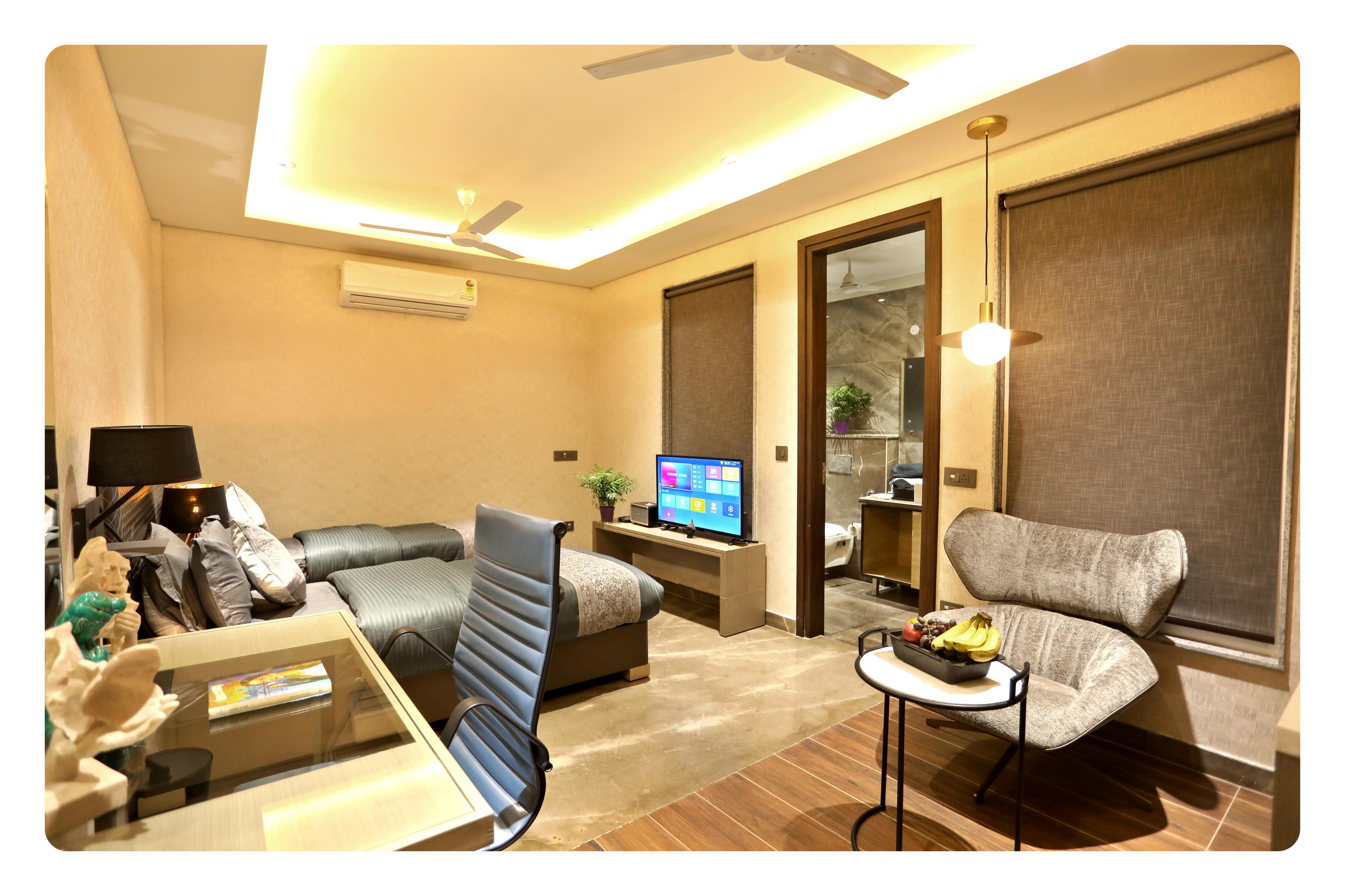 KRYC Luxury Living Near Apollo Hospital. Room Type - KRYC Suite with Smart TV KRYC Luxury Living Near Apollo Hospital. Room Type - KRYC Suite with Smart TV