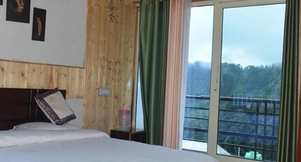 Himrab Chopta Resort Room Type - Wooden Cottage-Bed