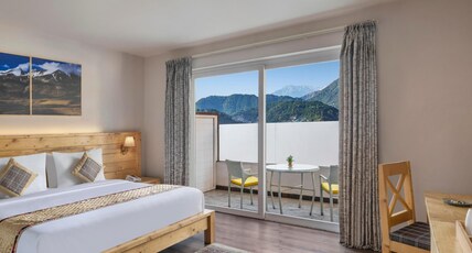 juSTa Birding Resort & Spa - Best Dhauladhar View Room Type - Superior Room With Private Balcony