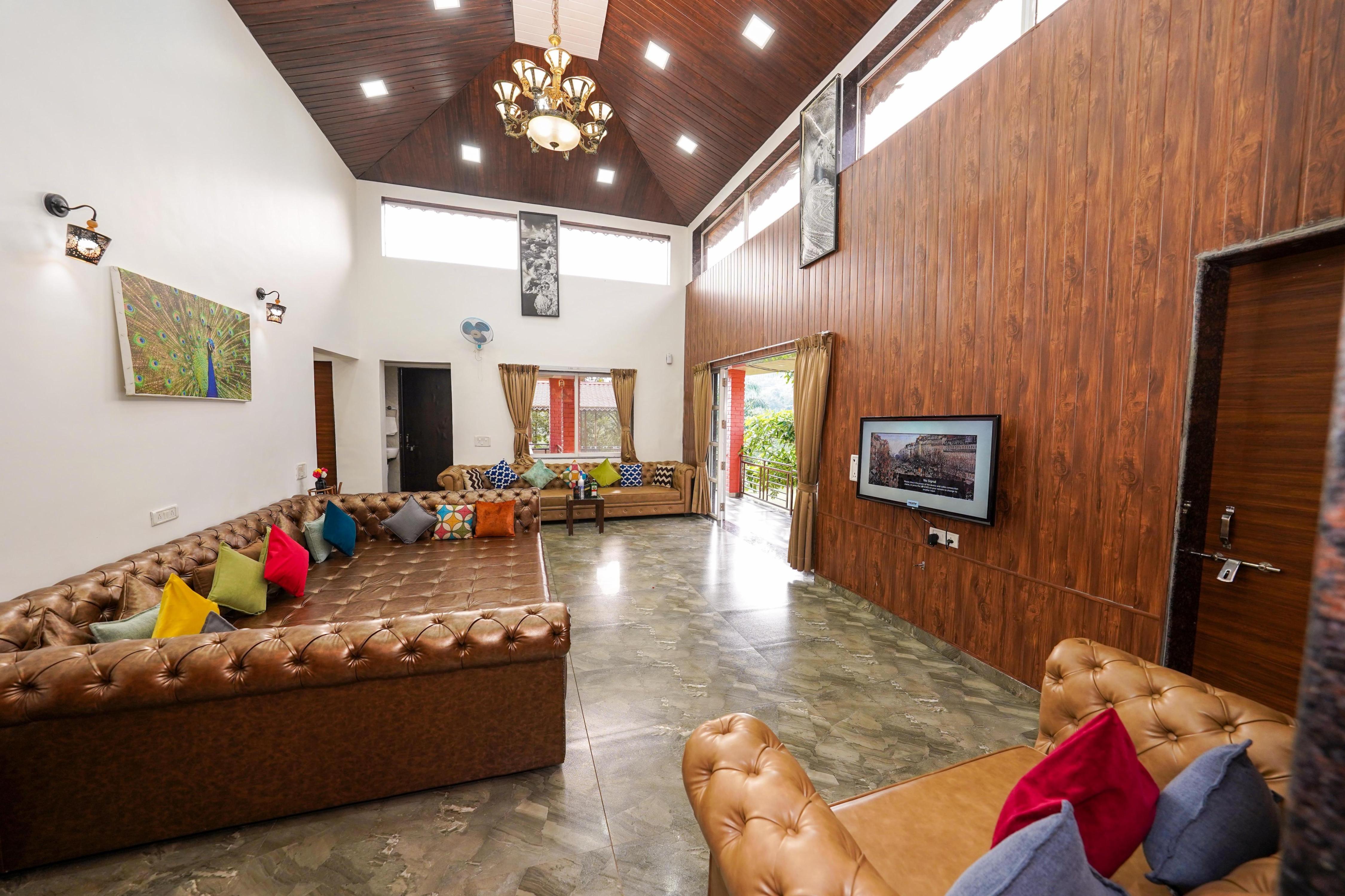 Panchratna 5BHK Villa with Huge Turf, Swimming Pool, and Games - Tap to explore photos